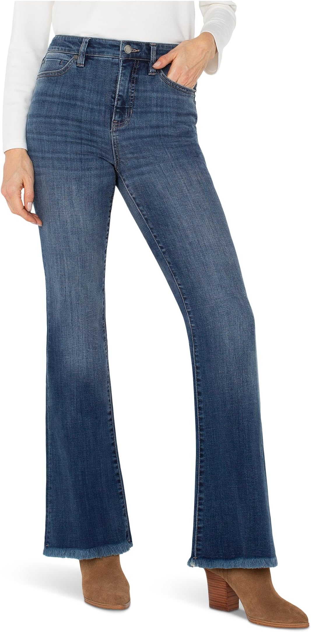 Женские джинсы Hannah с высокой талией и расклешенным краем Liverpool Los Angeles, Sycamore
Женские джинсы Hannah с высокой талией и расклешенным краем Liverpool Los Angeles, Sycamore