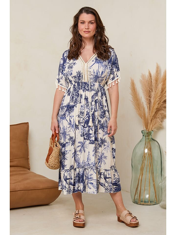 Длинное платье Curvy Lady, цвет dunkelblau/creme
Длинное платье Curvy Lady, цвет dunkelblau/creme