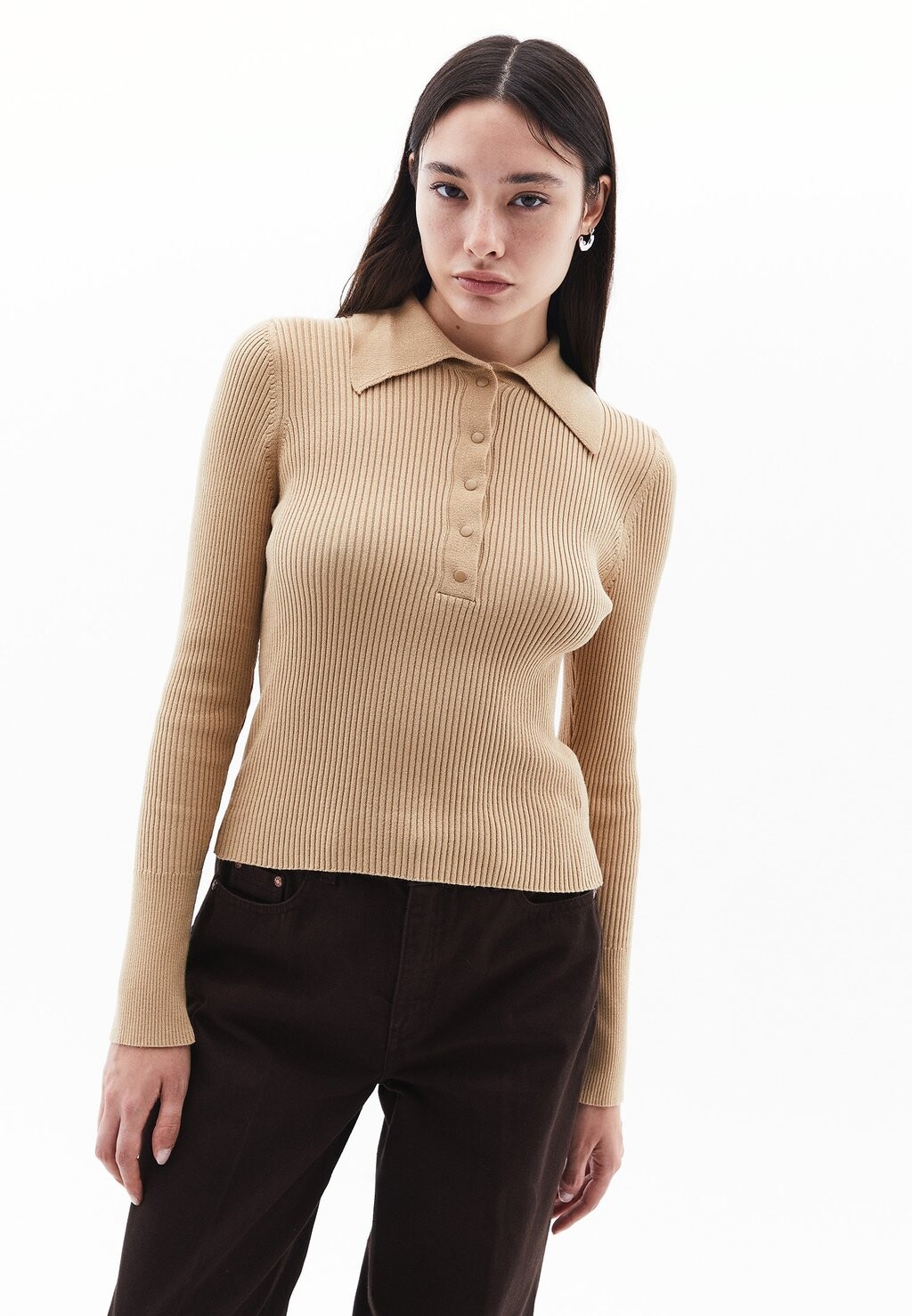 Топ с длинными рукавами OXXO, бежевый
Топ с длинными рукавами OXXO, бежевый