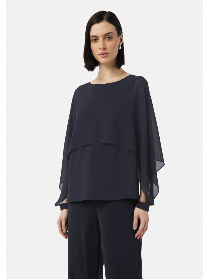 Блузка comma, синий 
Блузка comma, синий