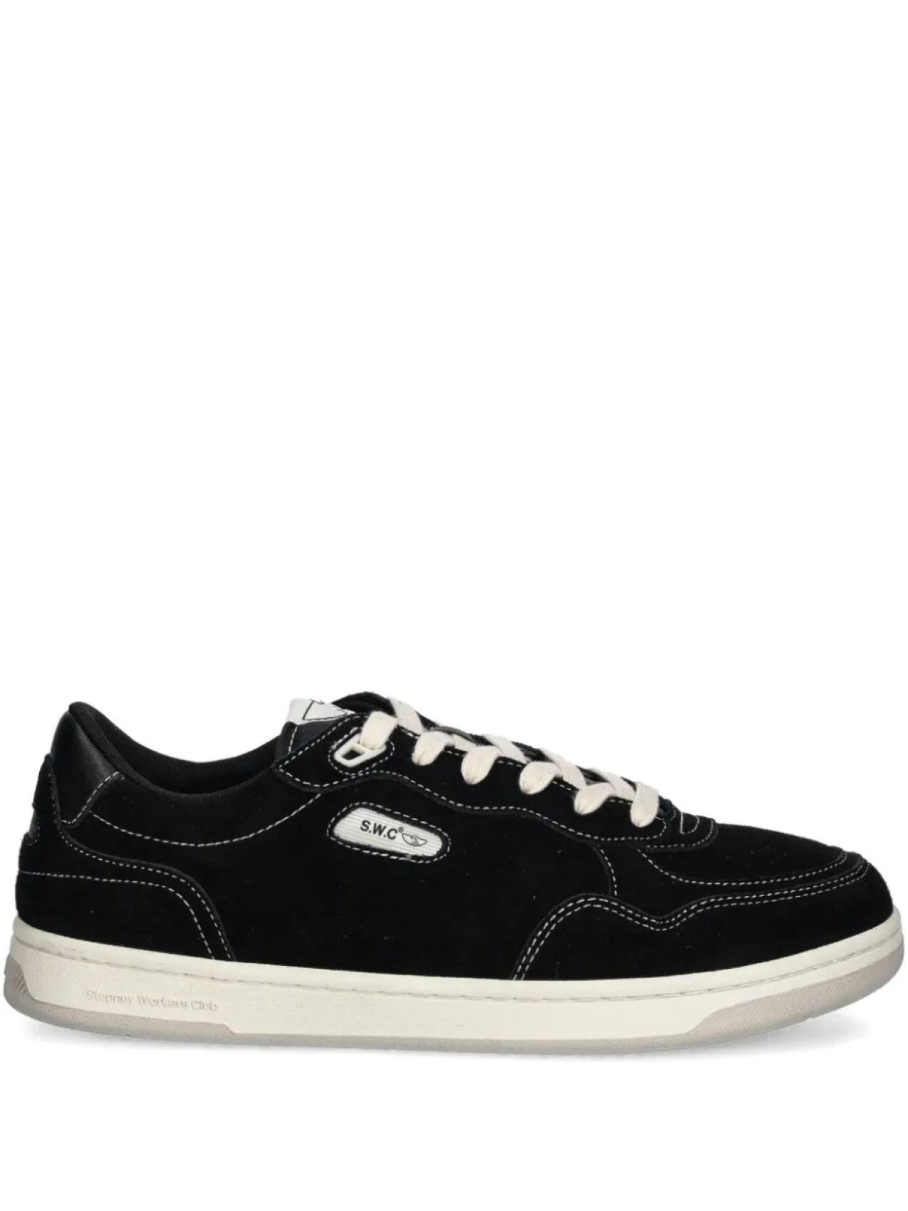 Замшевые кеды на шнуровке Stepney Workers Club, черный
Замшевые кеды на шнуровке Stepney Workers Club, черный