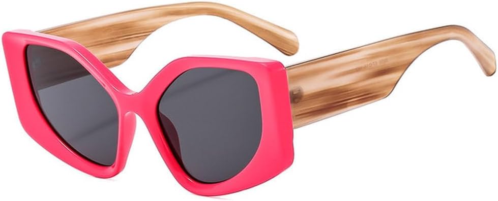 Женские солнцезащитные очки «кошачий глаз» в винтажном стиле с отделкой под дерево, роскошные женские солнцезащитные очки с защитой от УФ-излучения UV400 TVTBBVV, Rose Red
Женские солнцезащитные очки «кошачий глаз» в винтажном стиле с отделкой под дерево, роскошные женские солнцезащитные очки с защитой от УФ-излучения UV400 TVTBBVV, Rose Red