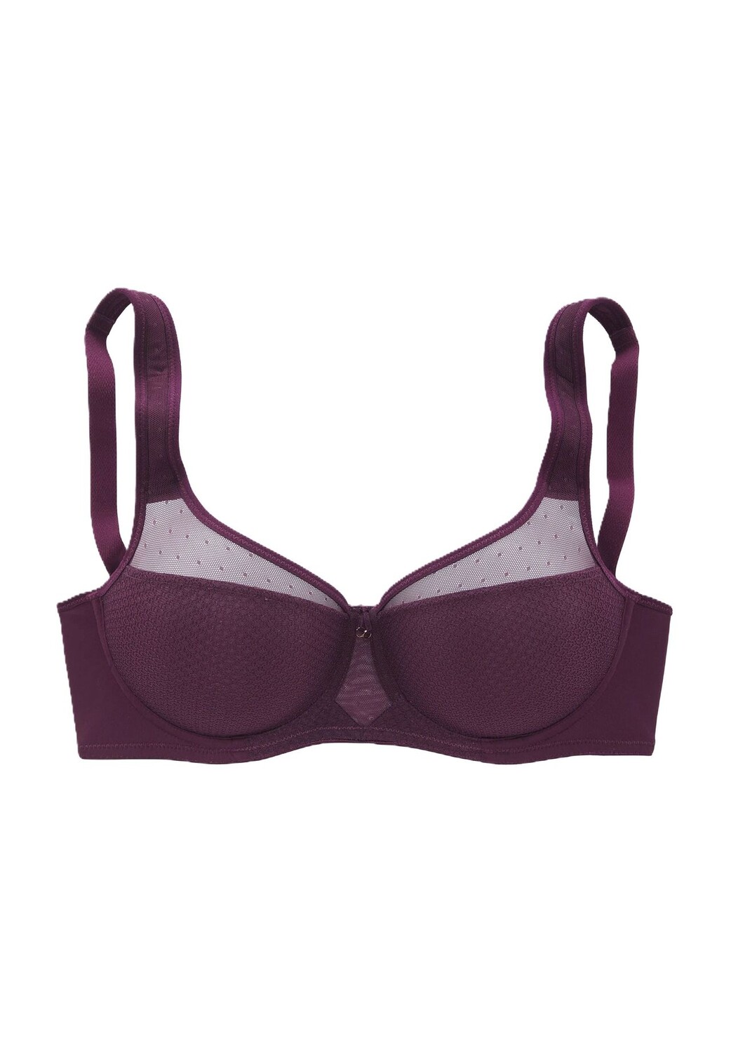 Женский бюстгальтер-минимайзер Nuance с декоративными бантами и сетчатыми вставками LASCANA, цвет 21245 Eggplant
Женский бюстгальтер-минимайзер Nuance с декоративными бантами и сетчатыми вставками LASCANA, цвет 21245 Eggplant