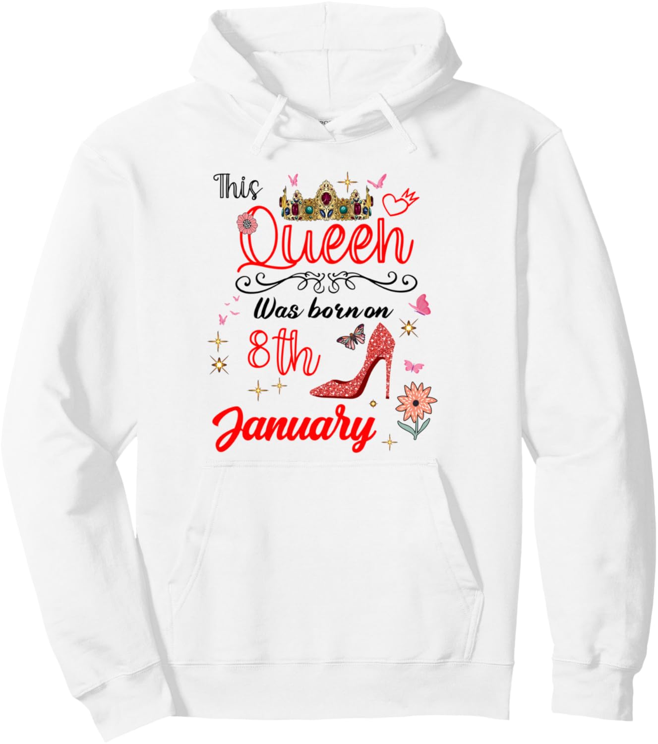 День рождения 8 января. Эта королева родилась 8 января. Худи This Queen Was Born On January 8 January, белый
День рождения 8 января. Эта королева родилась 8 января. Худи This Queen Was Born On January 8 January, белый