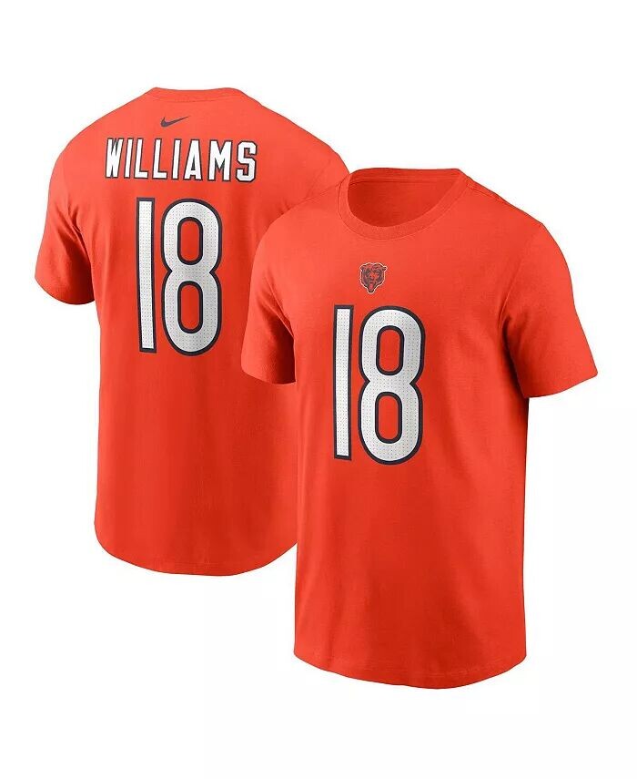 Мужская футболка Caleb Williams Chicago Bears 2024 NFL Draft First Round Pick Fuse Name Number Nike, оранжевый
Мужская футболка Caleb Williams Chicago Bears 2024 NFL Draft First Round Pick Fuse Name Number Nike, оранжевый