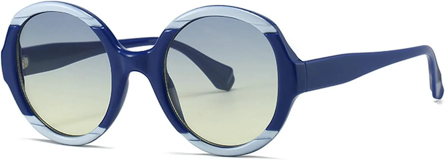 Laureles — большие круглые солнцезащитные очки для женщин в стиле ретро, асимметричные очки для мужчин, белые и зеленые солнцезащитные очки UV400, Blue
Laureles — большие круглые солнцезащитные очки для женщин в стиле ретро, асимметричные очки для мужчин, белые и зеленые солнцезащитные очки UV400, Blue