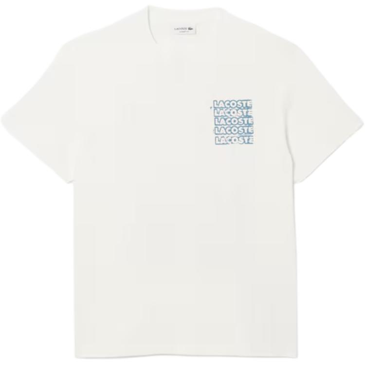 Футболка с принтом логотипа LACOSTE, белый/синий
Футболка с принтом логотипа LACOSTE, белый/синий