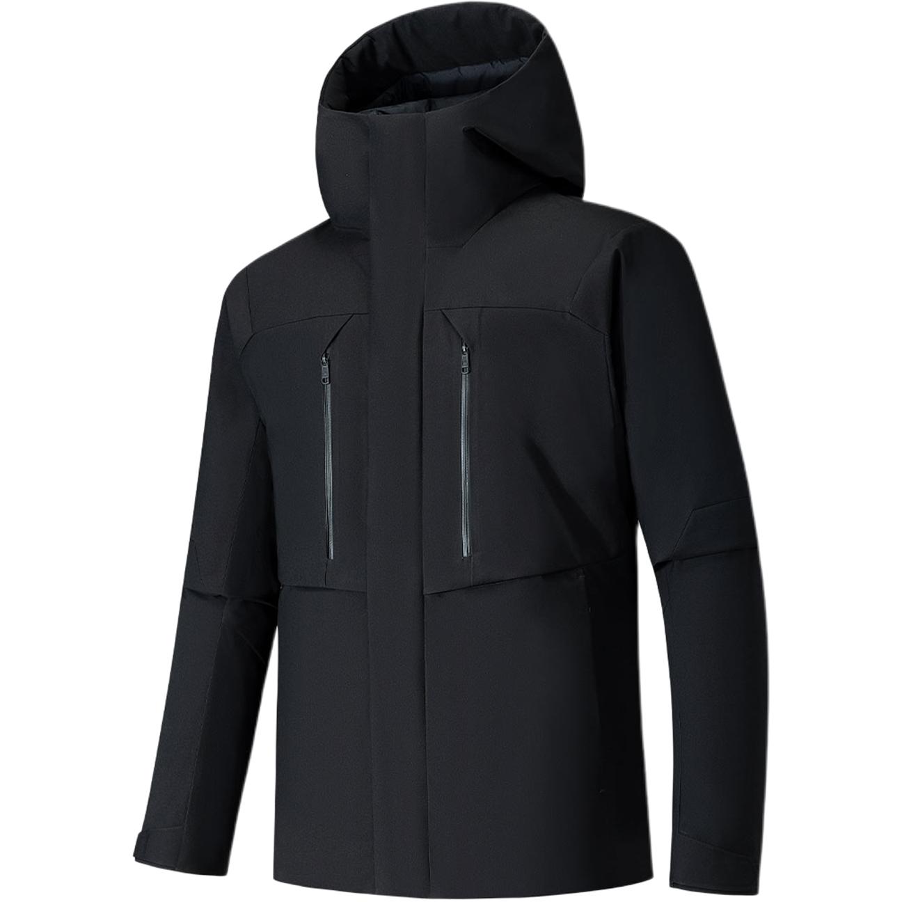 ANTA Пуховик мужской черный с капюшоном легкий Down Jacket
ANTA Пуховик мужской черный с капюшоном легкий Down Jacket