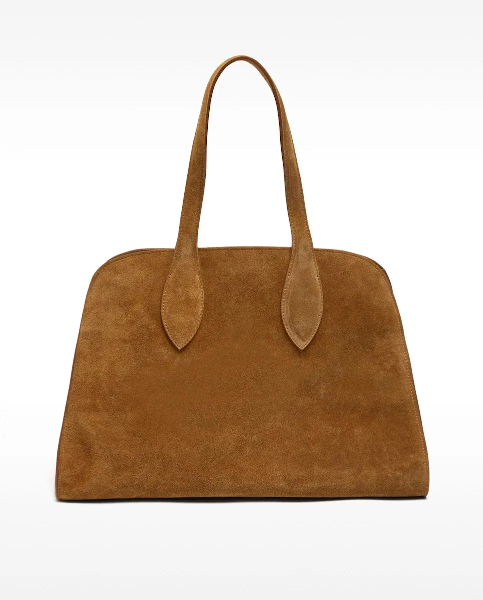 Сумка-тоут из гладкой кожи с магнитной застёжкой Parfois, песочный
Сумка-тоут из гладкой кожи с магнитной застёжкой Parfois, песочный