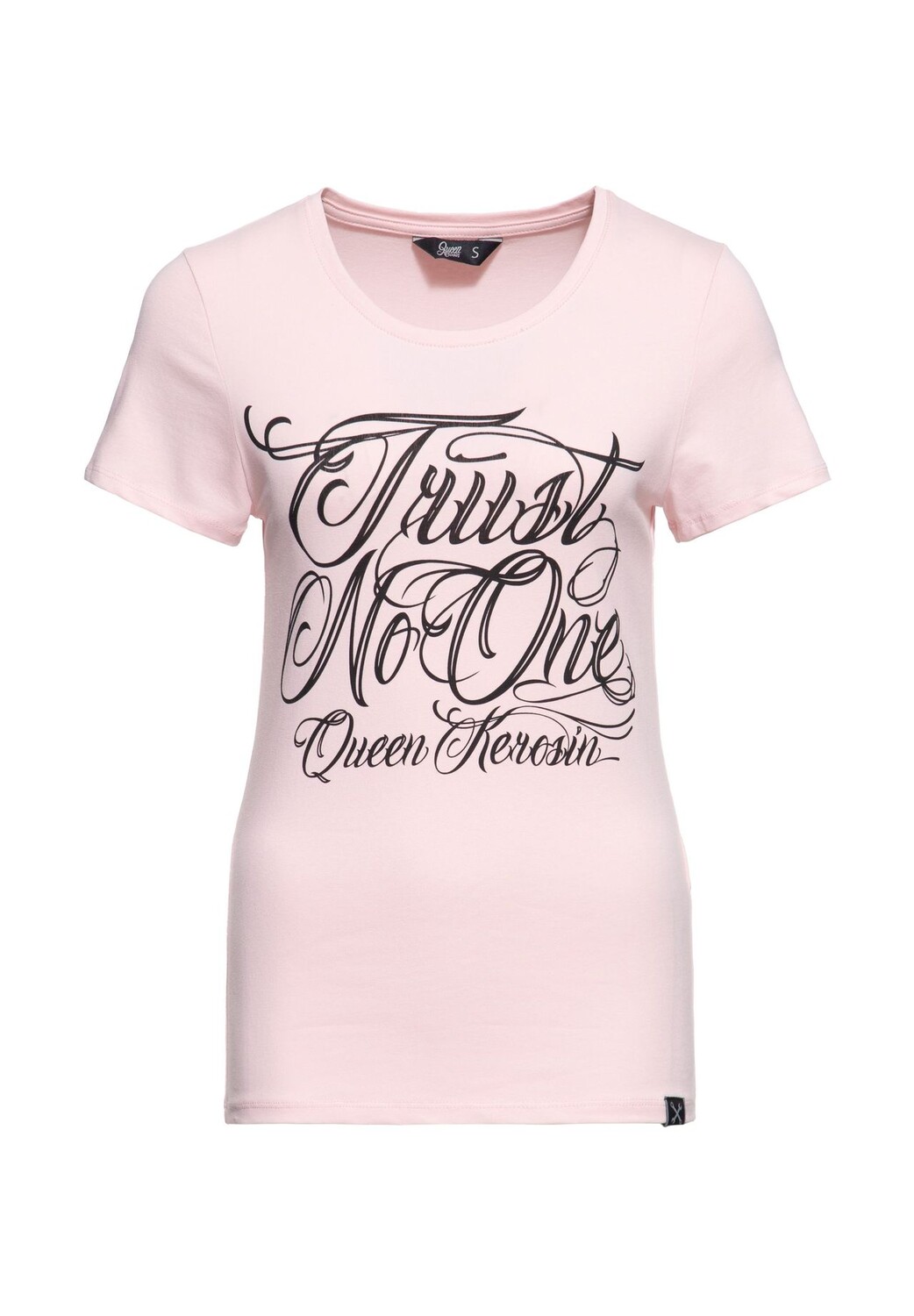 Рубашка с принтом и эффектным принтом спереди Trust No One Queen Kerosin, розовый
Рубашка с принтом и эффектным принтом спереди Trust No One Queen Kerosin, розовый