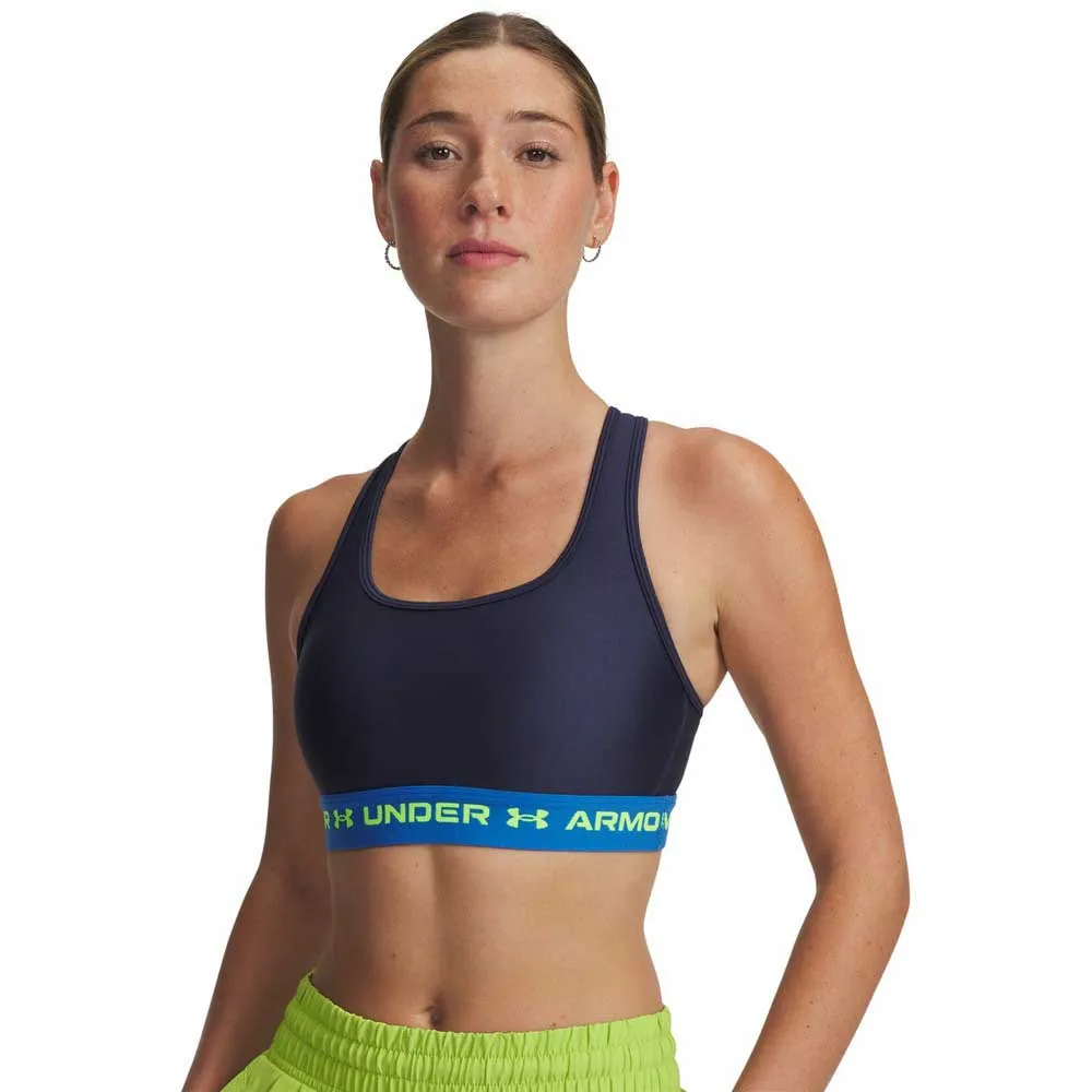 Спортивный бюстгальтер Under Armour Mid Crossback sports bra, синий
Спортивный бюстгальтер Under Armour Mid Crossback sports bra, синий