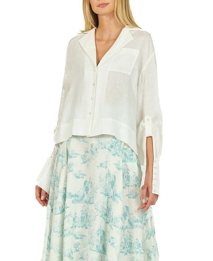 Кларисса Рубашка Secret Mission, слоновая кость/кремовый
Кларисса Рубашка Secret Mission, слоновая кость/кремовый