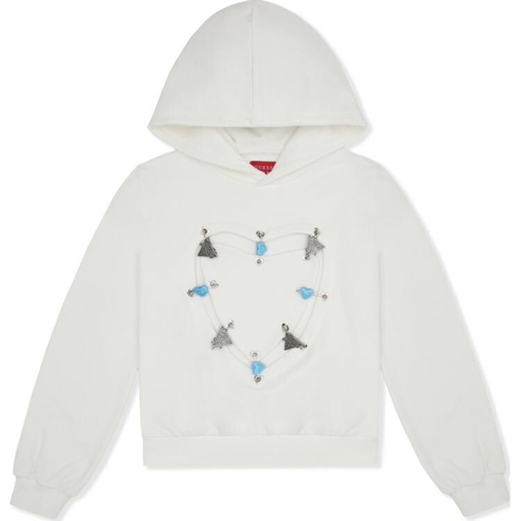 Женская толстовка с логотипом YUEQI QI, молочно-белая Guess
Женская толстовка с логотипом YUEQI QI, молочно-белая Guess