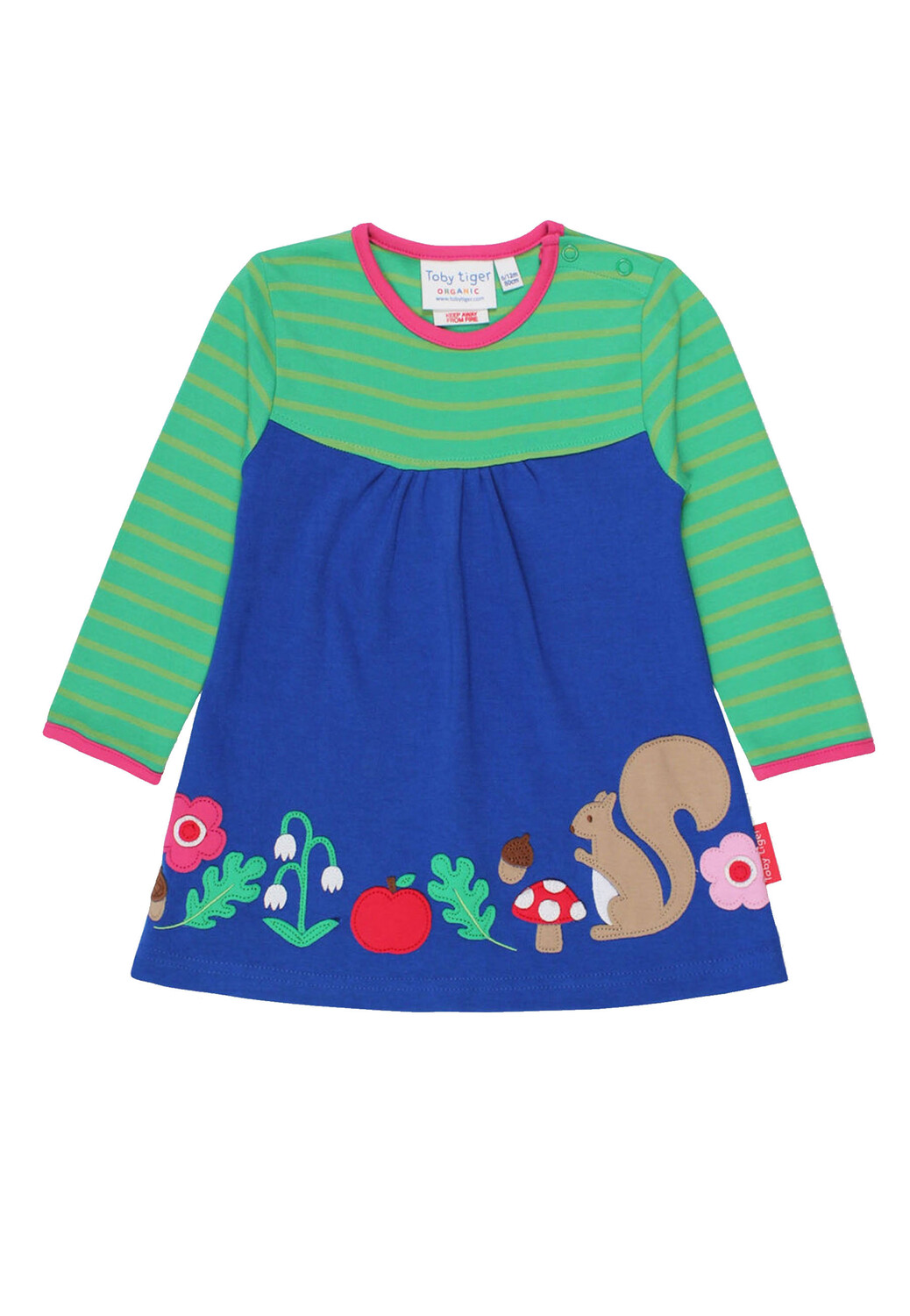 Платье Toby Tiger mit Wald Applikationen, синий
Платье Toby Tiger mit Wald Applikationen, синий