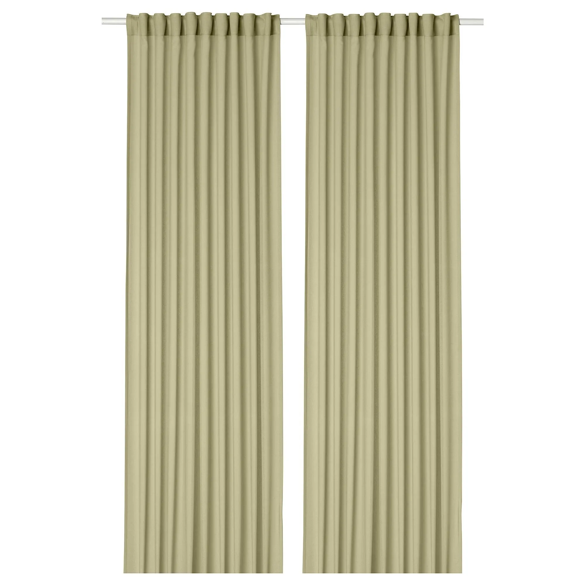 Гардины прозрачные, 1 пара, светло-оливково-зеленые, 145х300 см, ROSENROBINIA IKEA
Гардины прозрачные, 1 пара, светло-оливково-зеленые, 145х300 см, ROSENROBINIA IKEA