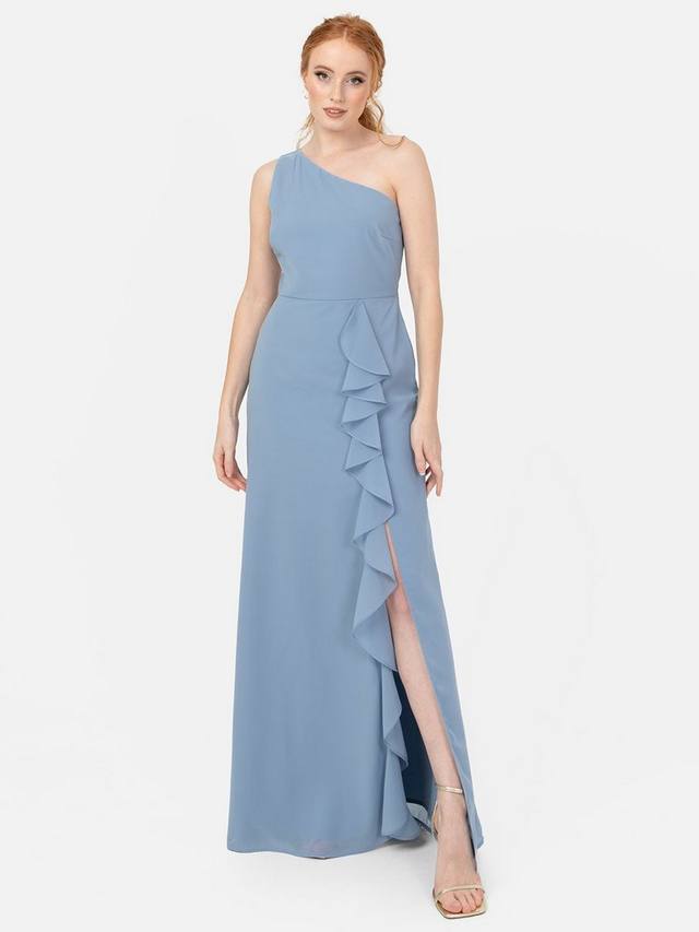 Асимметричное макси-платье с оборками в виде водопада Anaya With Love, цвет Soft Blue
Асимметричное макси-платье с оборками в виде водопада Anaya With Love, цвет Soft Blue