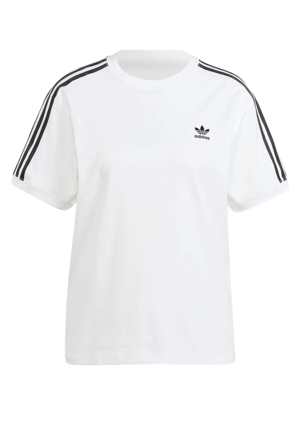 Футболка с набивным рисунком 3-Stripes adidas Originals, белая
Футболка с набивным рисунком 3-Stripes adidas Originals, белая