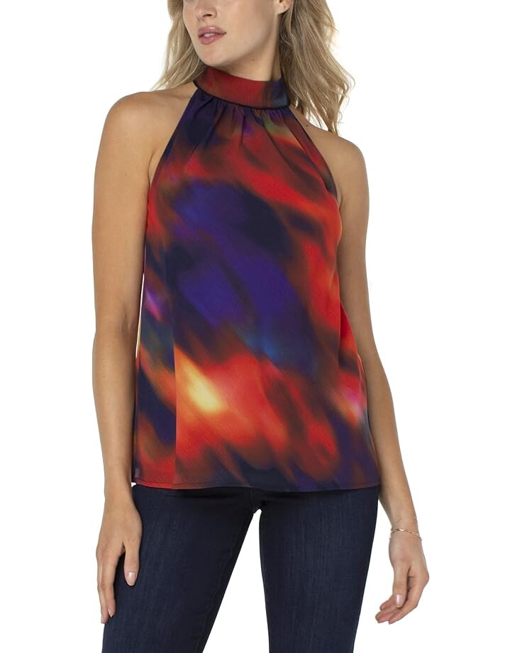 Топ Liverpool Los Angeles Double Layer Sleeveless Halter Top, цвет Northern Lights
Топ Liverpool Los Angeles Double Layer Sleeveless Halter Top, цвет Northern Lights