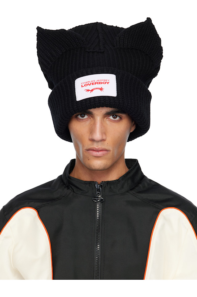 Огромная шапка с толстыми ушками Charles Jeffrey Loverboy, черный
Огромная шапка с толстыми ушками Charles Jeffrey Loverboy, черный