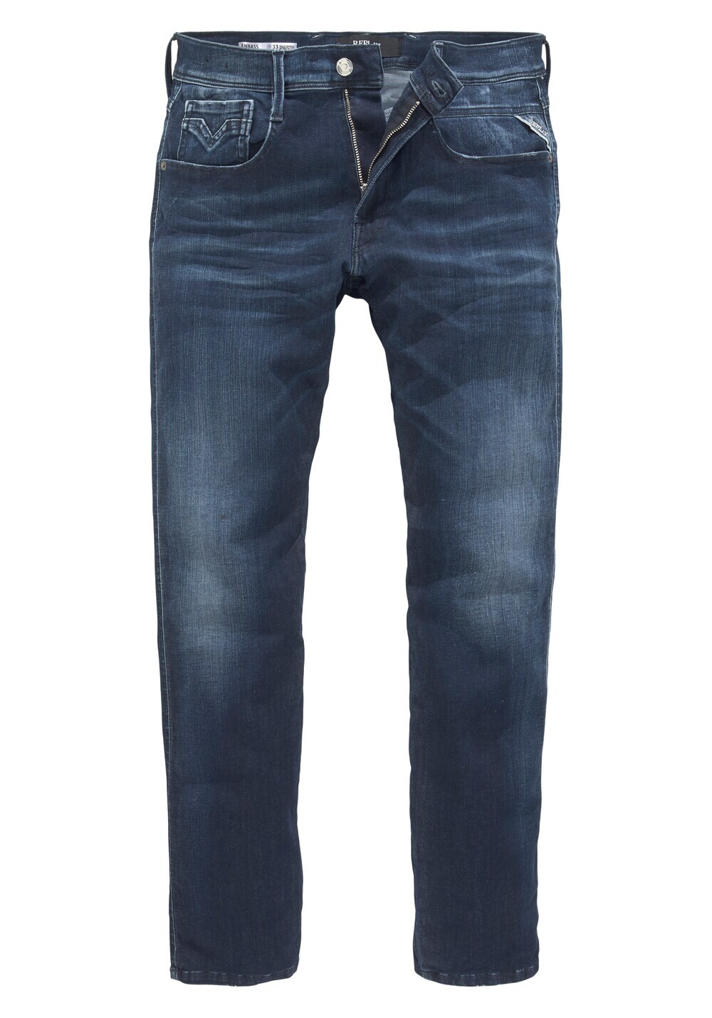 Джинсы узкого кроя Replay Anbass, темно-синий
Джинсы узкого кроя Replay Anbass, темно-синий