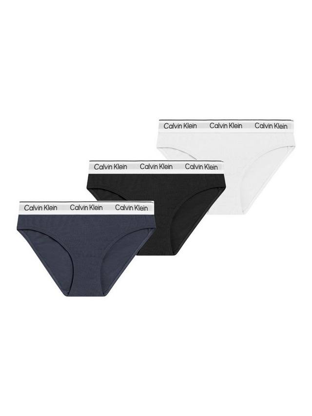 Детские трусики-бикини ICON Calvin Klein, Pack of 3, Black/White/Blue
Детские трусики-бикини ICON Calvin Klein, Pack of 3, Black/White/Blue