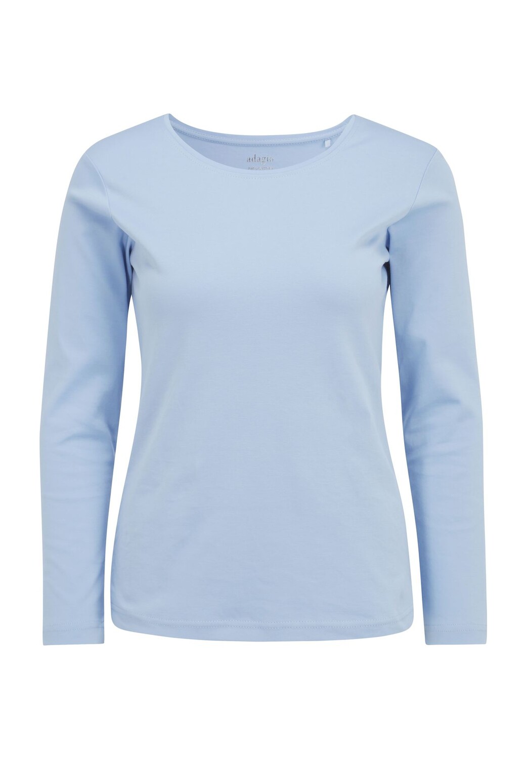 Рубашка с длинными рукавами Беа, повседневный образ, круглый вырез, женская Adagio, светло-синий
Рубашка с длинными рукавами Беа, повседневный образ, круглый вырез, женская Adagio, светло-синий