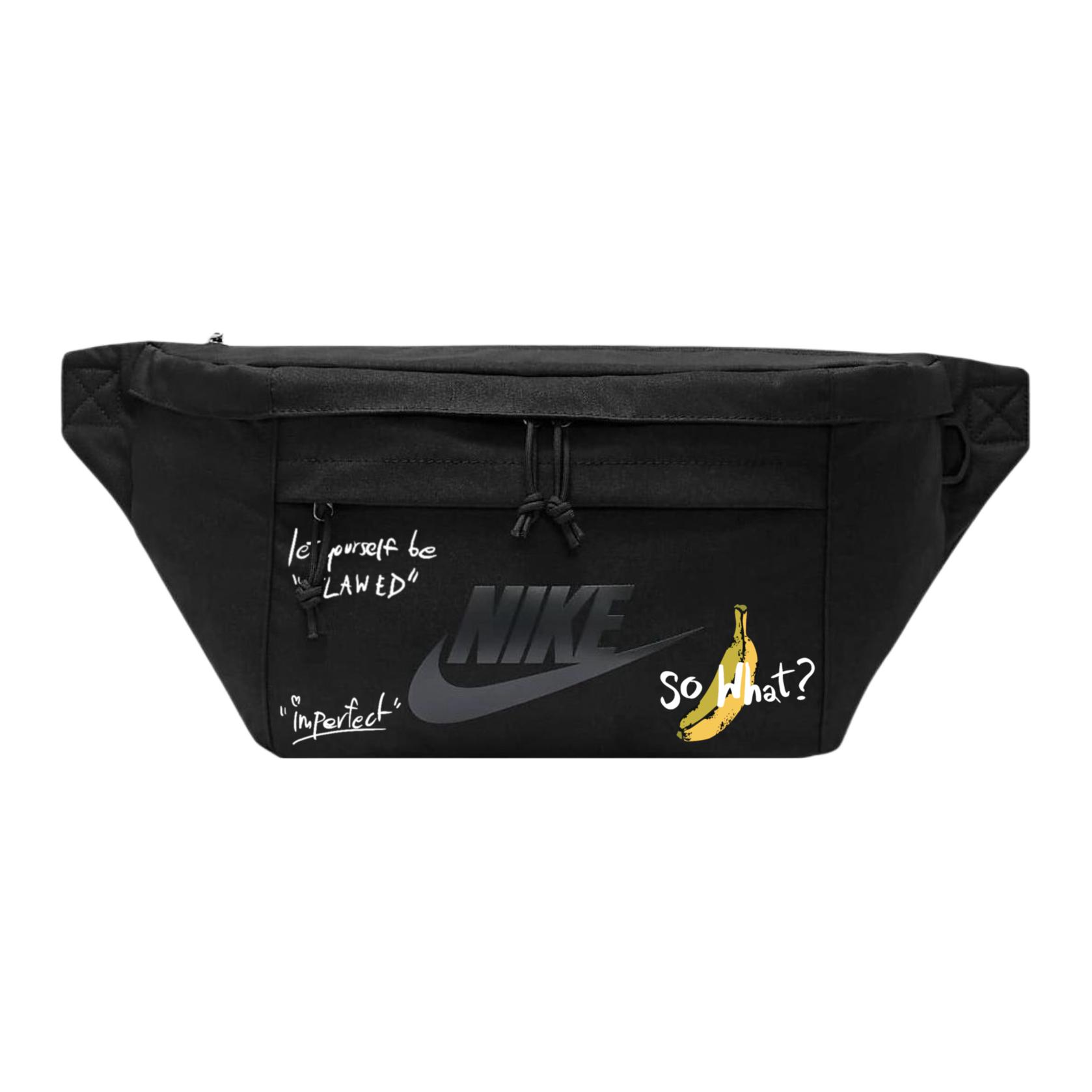 Nike Тканевая поясная сумка Regular Unisex черная, Banana
Nike Тканевая поясная сумка Regular Unisex черная, Banana