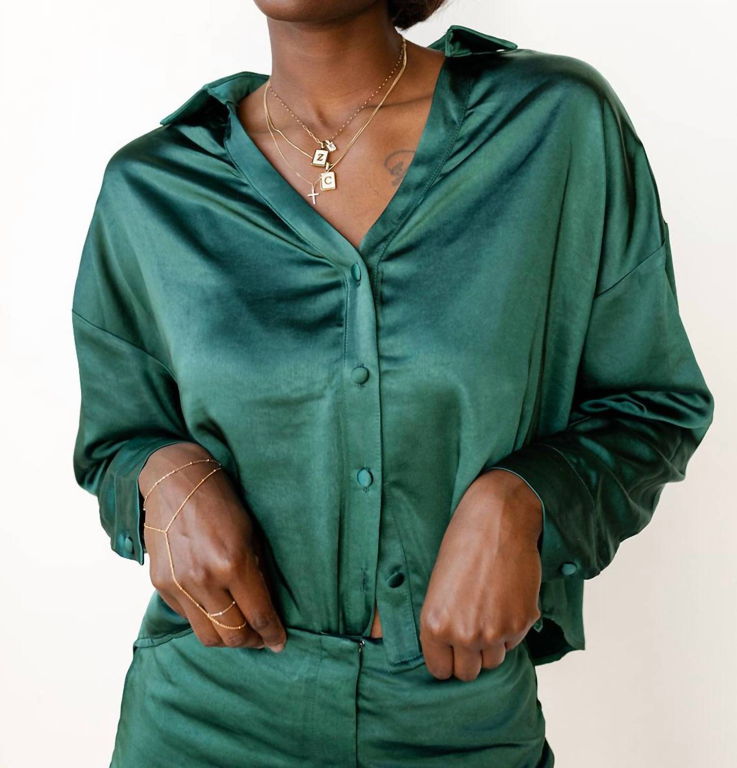 Дафна топ в лесном зеленом SIRENA
Дафна топ в лесном зеленом SIRENA