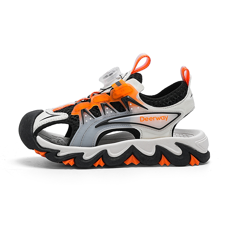 Детские сандалии с низким верхом, противоскользящие, с амортизацией, устойчивые к истиранию и ударам DEERWAY, бежевый/оранжевый
Детские сандалии с низким верхом, противоскользящие, с амортизацией, устойчивые к истиранию и ударам DEERWAY, бежевый/оранжевый