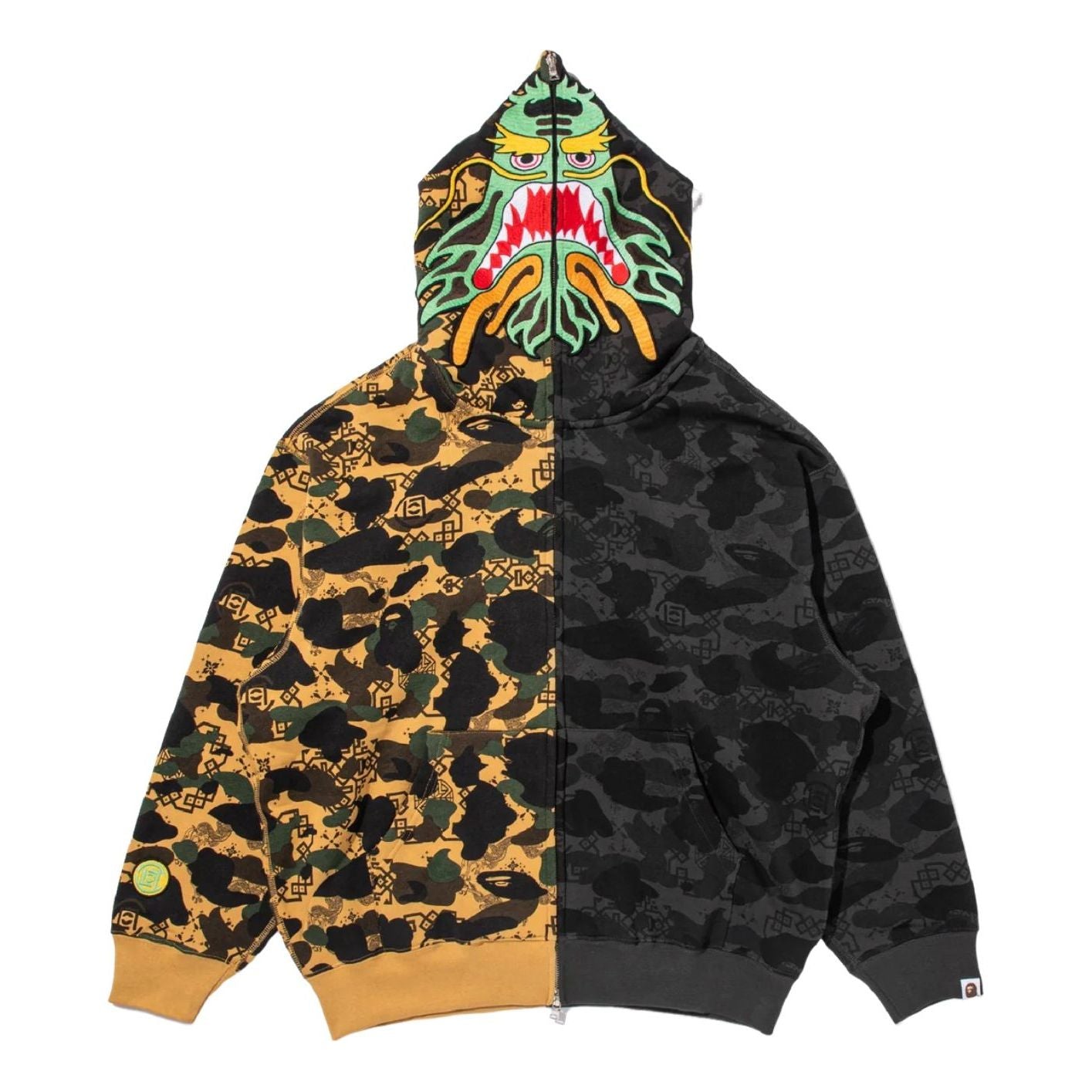 A Bathing Ape Худи BAPE X Clot Camo Split Shark Relaxed Fit Full Zip Hoodie, цвет 'Black'
A Bathing Ape Худи BAPE X Clot Camo Split Shark Relaxed Fit Full Zip Hoodie, цвет 'Black'