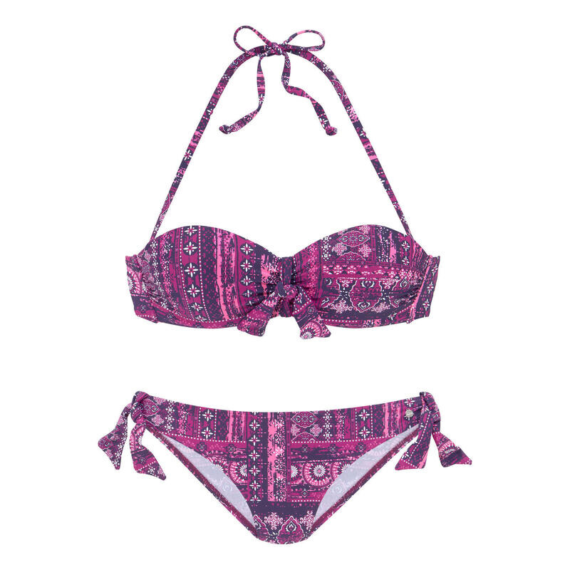 Женское бикини-бандо на косточках s.Oliver Beachwear, цвет rosa
Женское бикини-бандо на косточках s.Oliver Beachwear, цвет rosa