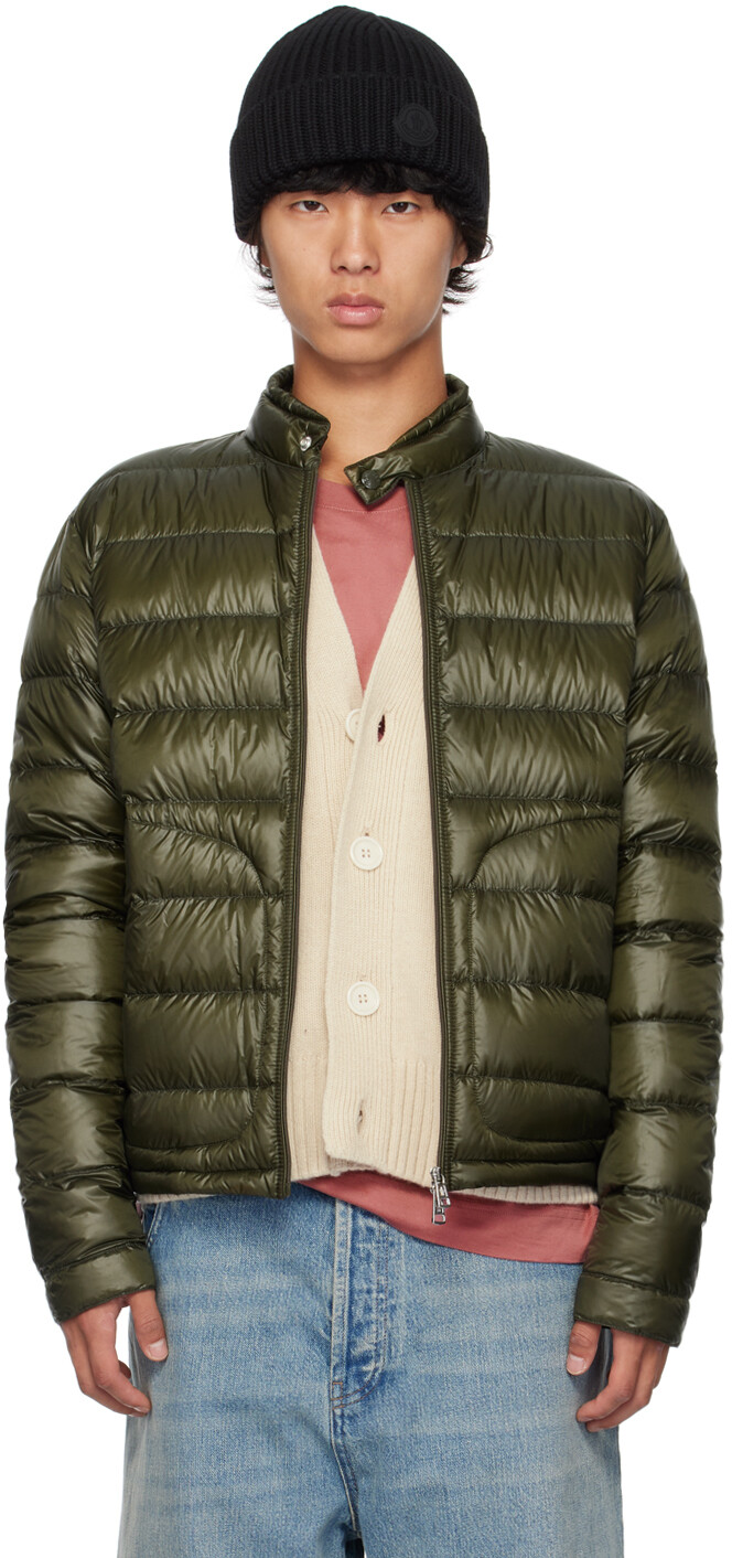 Пуховик Acorus цвета хаки Moncler 
Пуховик Acorus цвета хаки Moncler