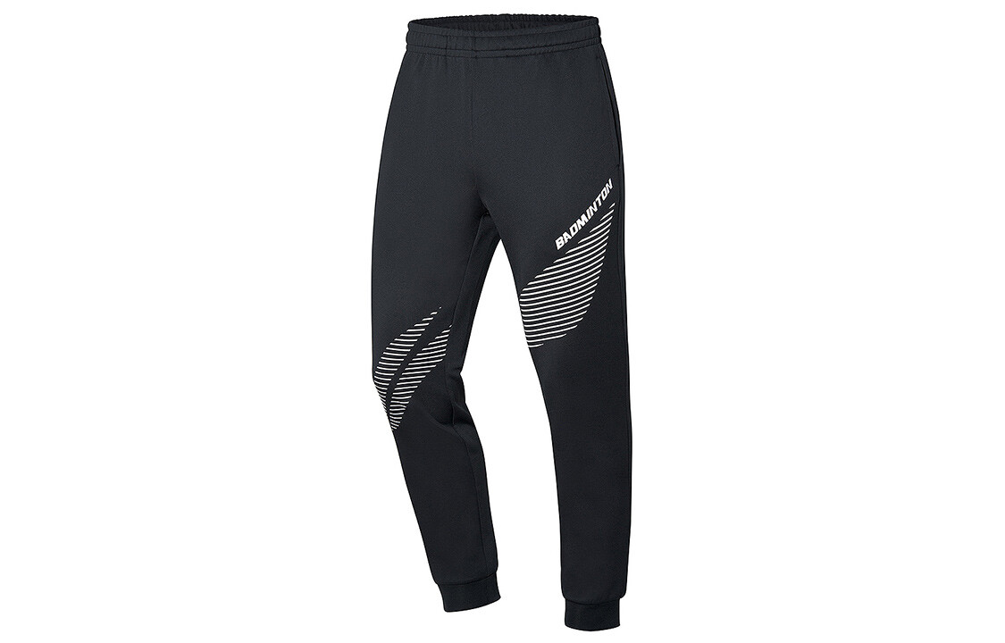 Трикотажные спортивные штаны серии Badminton для мужчин, черные Lining, черный
Трикотажные спортивные штаны серии Badminton для мужчин, черные Lining, черный