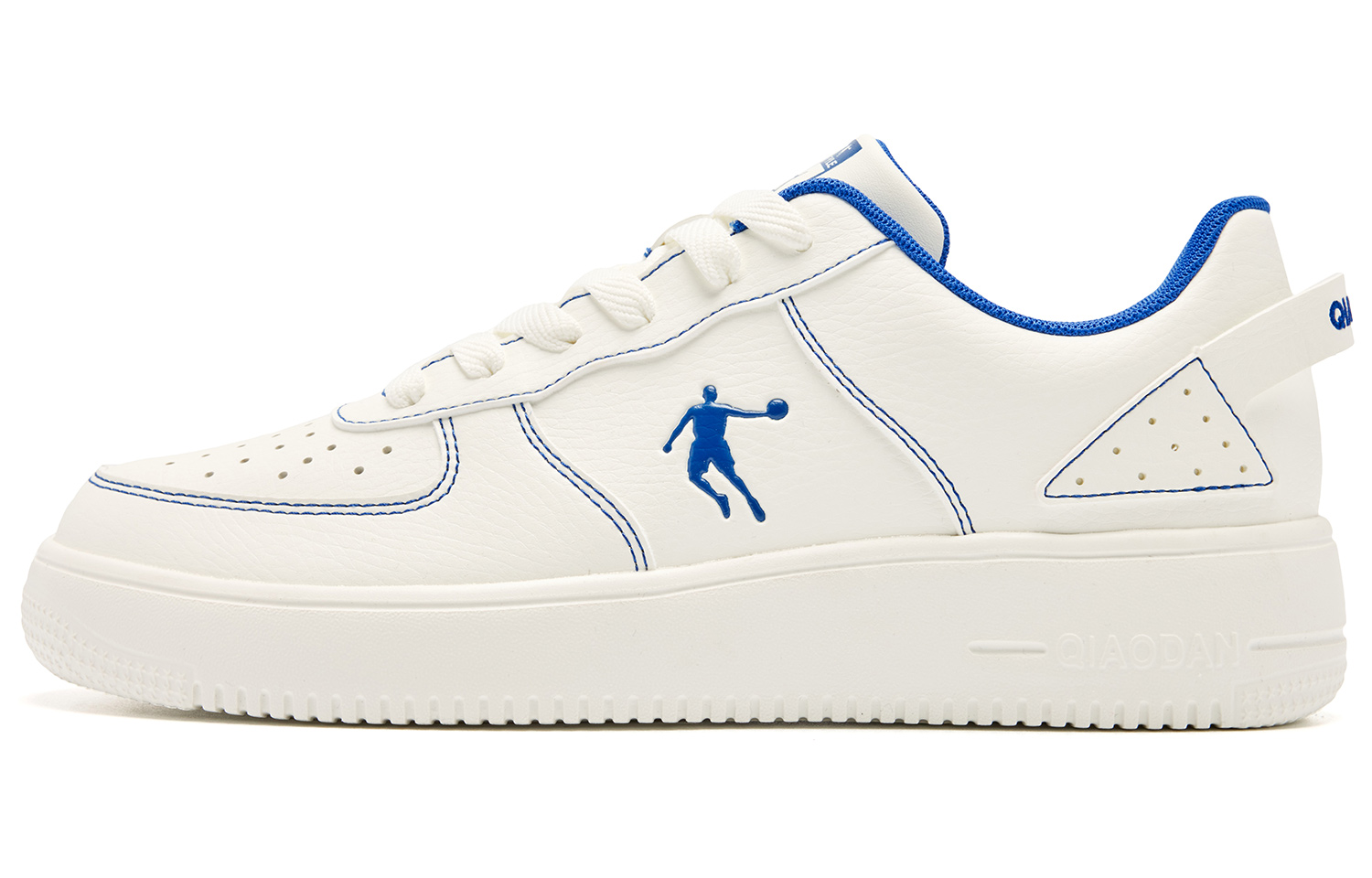 QIAODAN Кроссовки для скейтбординга с низким верхом, увеличивающие рост, с защитой от скольжения, износостойкие, белые и синие
QIAODAN Кроссовки для скейтбординга с низким верхом, увеличивающие рост, с защитой от скольжения, износостойкие, белые и синие