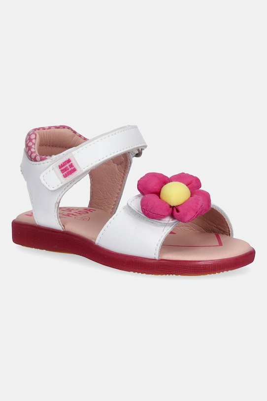 Кожаные детские сандалии Agatha Ruiz De La Prada, белый
Кожаные детские сандалии Agatha Ruiz De La Prada, белый