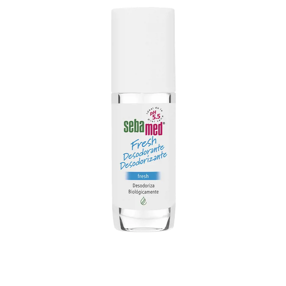 Дезодорант Fresh deo roll-on Sebamed, 50 мл.
Дезодорант Fresh deo roll-on Sebamed, 50 мл.