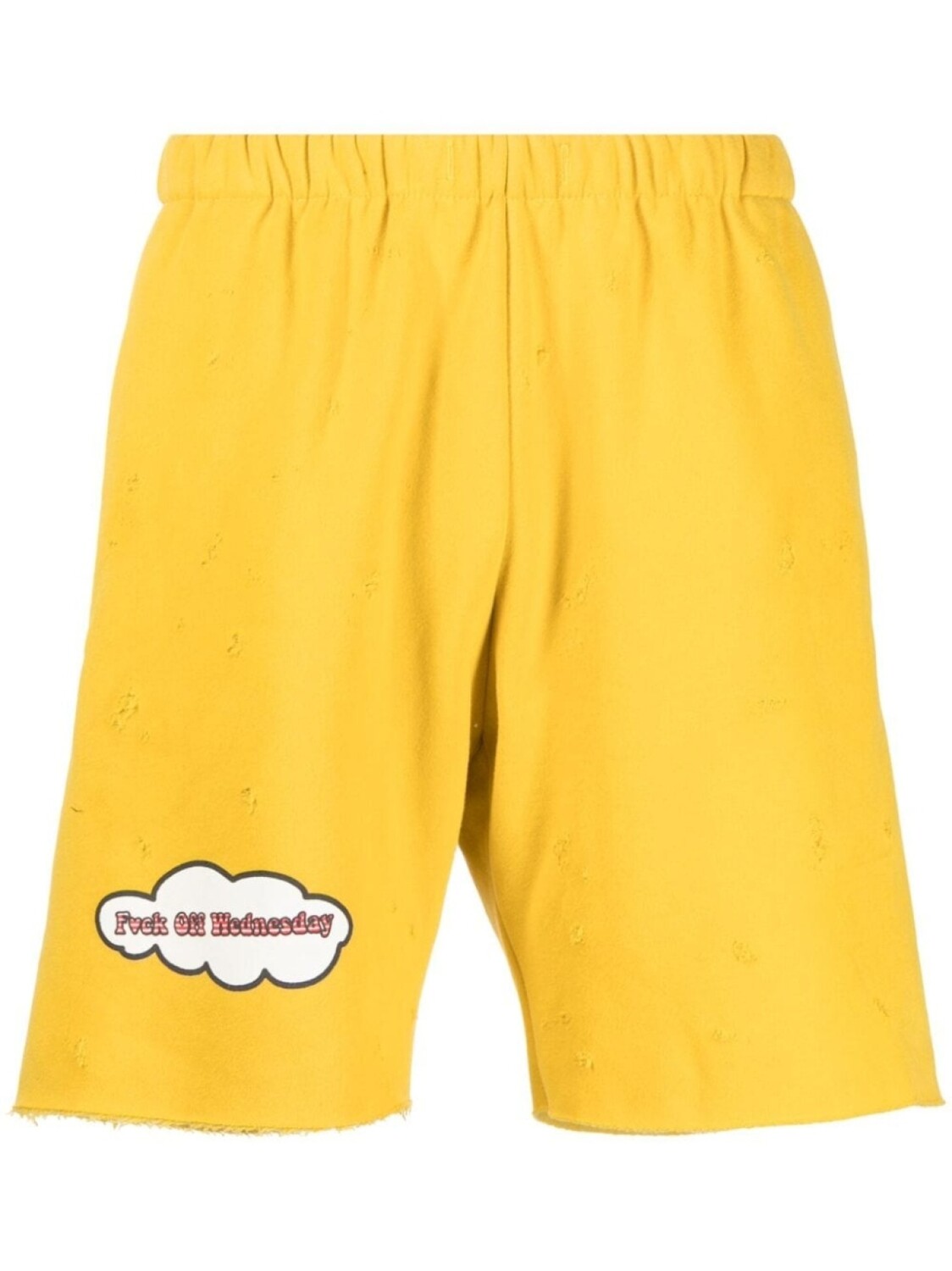 Спортивные шорты с эффектом потертости Natasha Zinko, желтый
Спортивные шорты с эффектом потертости Natasha Zinko, желтый