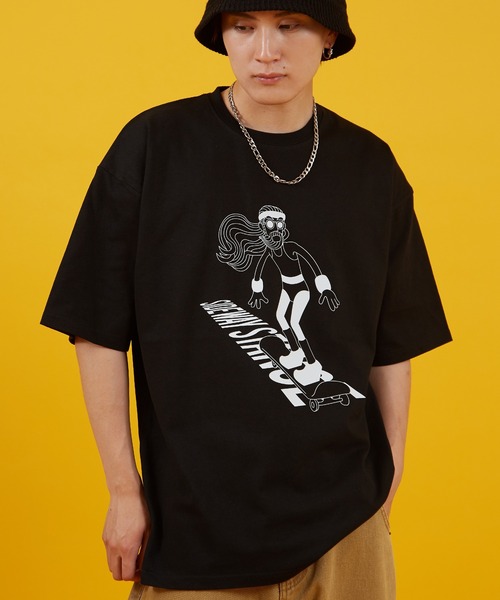 Футболка с короткими рукавами и графическим принтом Sideway Stance, черная
Футболка с короткими рукавами и графическим принтом Sideway Stance, черная