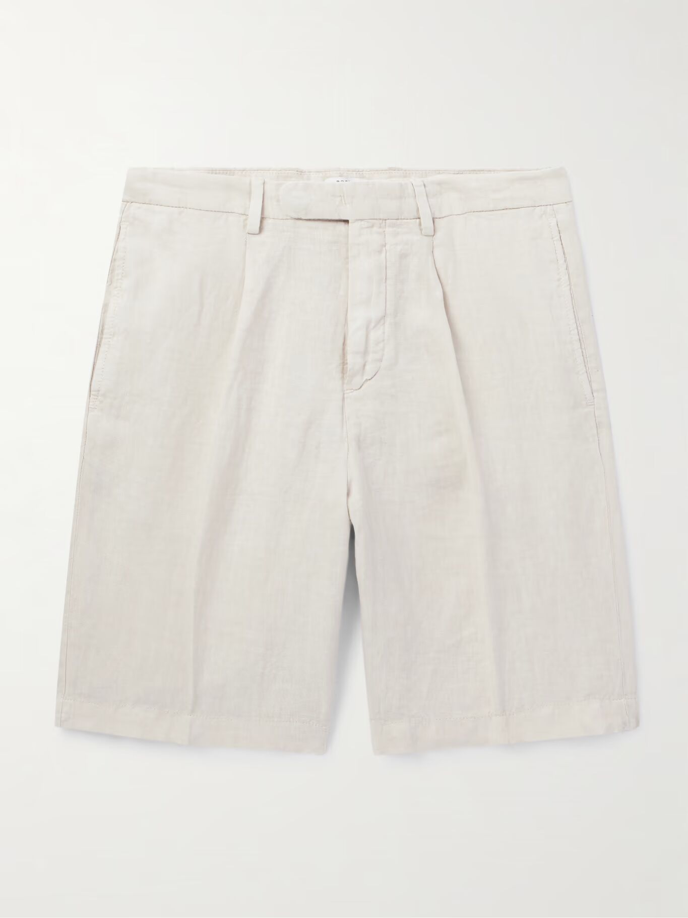 Прямые льняные шорты BOGLIOLI, нейтральный
Прямые льняные шорты BOGLIOLI, нейтральный