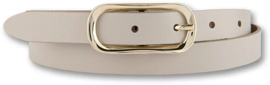 Кожаный ремень BERND GÖTZ, выразительная овальная золотая застежка, кремовый
Кожаный ремень BERND GÖTZ, выразительная овальная золотая застежка, кремовый