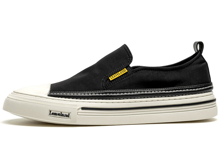 Стильные мужские кеды для скейтбординга с низким верхом черного цвета Leaveland
Стильные мужские кеды для скейтбординга с низким верхом черного цвета Leaveland