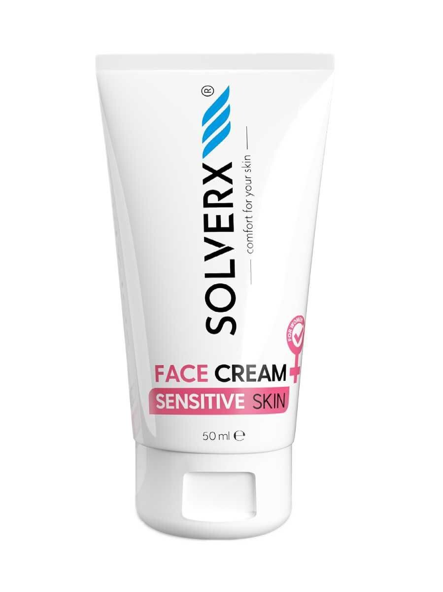 Крем для лица Solverx Sensitive Skin, 50 мл
Крем для лица Solverx Sensitive Skin, 50 мл