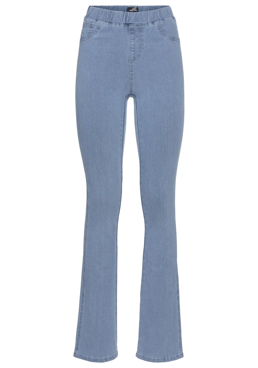 Джинсы Arizona с резинкой на 360 градусов, завышенной талией, цвет Bleached
Джинсы Arizona с резинкой на 360 градусов, завышенной талией, цвет Bleached