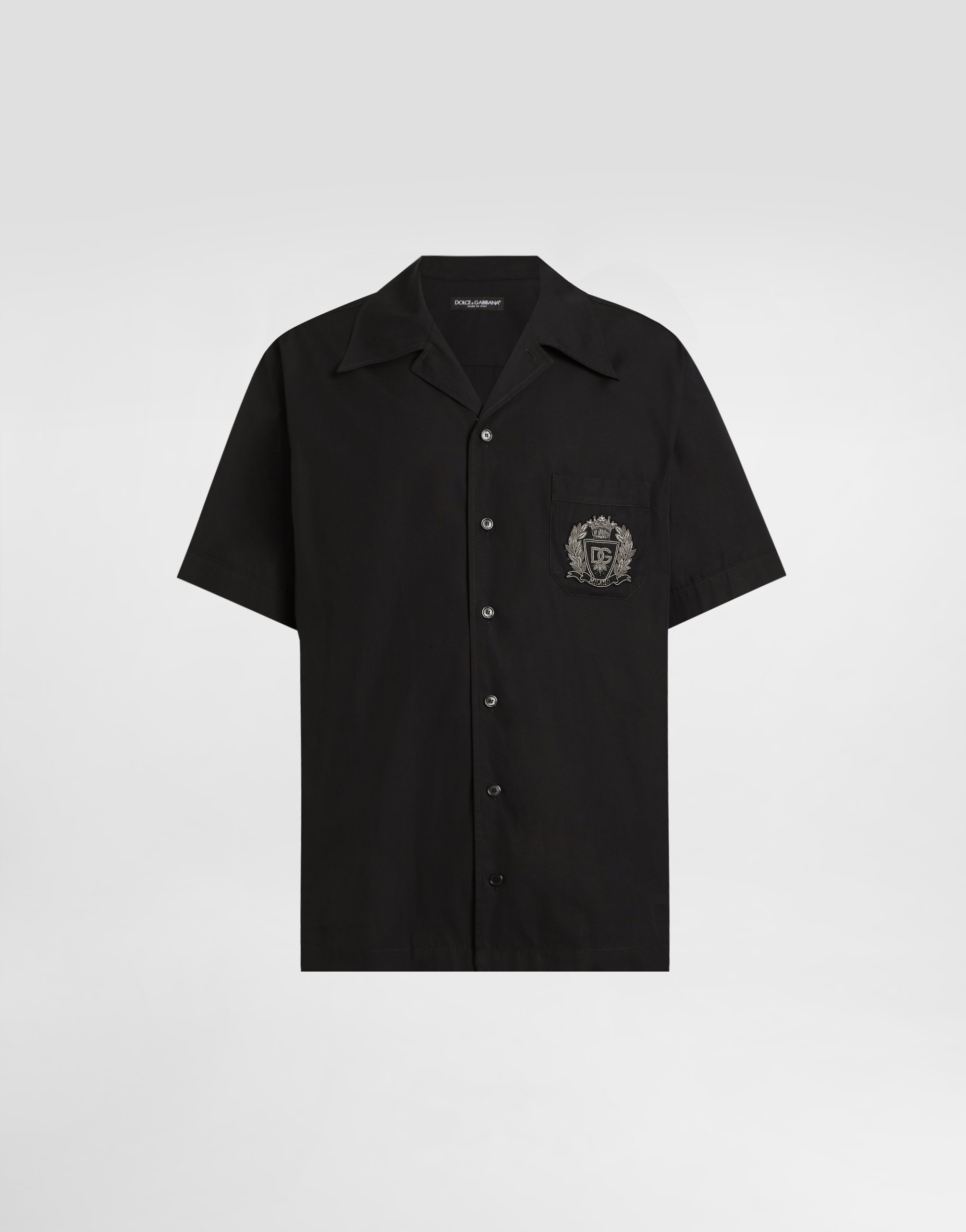 Хлопковая рубашка hawaii Dolce & Gabbana, черный
Хлопковая рубашка hawaii Dolce & Gabbana, черный