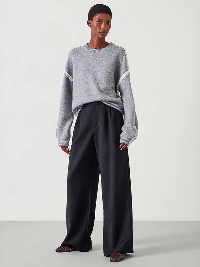 Широкие брюки Lya из шерстяной смеси HUSH, Black
Широкие брюки Lya из шерстяной смеси HUSH, Black