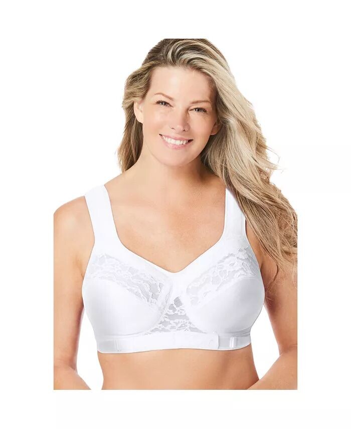 Эксклюзивный запатентованный бюстгальтер без косточек для женщин больших размеров Comfort Choice, белый
Эксклюзивный запатентованный бюстгальтер без косточек для женщин больших размеров Comfort Choice, белый