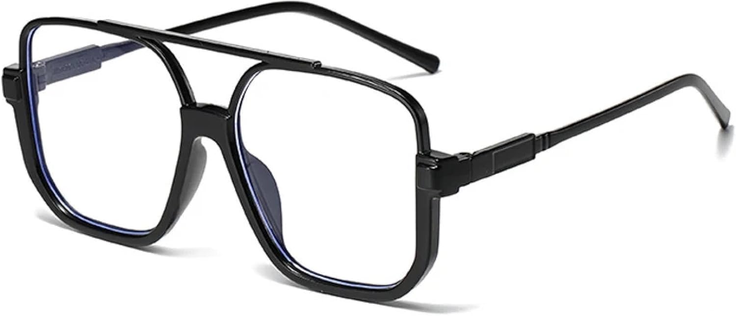 Винтажные солнцезащитные очки с двойной перемычкой и крупной оправой для женщин и мужчин, модные очки для активного отдыха, спорта и вождения, защита от УФ-излучения UV400 TKKTLLT, Black Clear
Винтажные солнцезащитные очки с двойной перемычкой и крупной оправой для женщин и мужчин, модные очки для активного отдыха, спорта и вождения, защита от УФ-излучения UV400 TKKTLLT, Black Clear