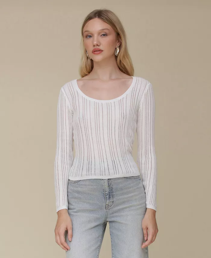 Женский свитер с круглым вырезом Avec Les Filles, слоновая кость/кремовый
Женский свитер с круглым вырезом Avec Les Filles, слоновая кость/кремовый