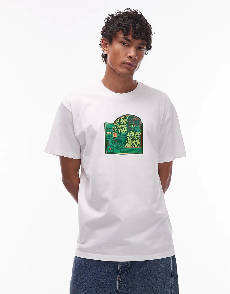 Футболка свободного кроя Carhartt WIP chip белого цвета
Футболка свободного кроя Carhartt WIP chip белого цвета