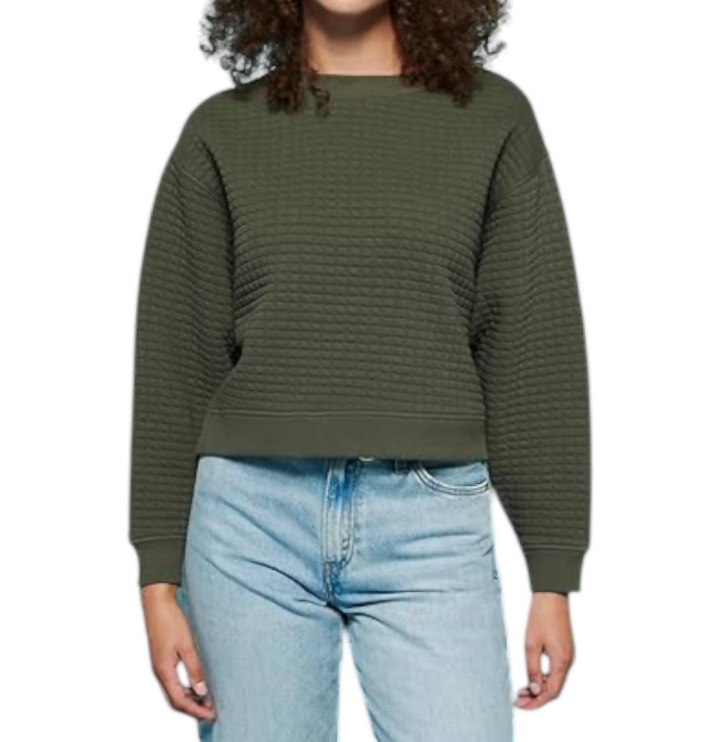 Стеганая толстовка Ozzie цвета зеленого мха Nation LTD
Стеганая толстовка Ozzie цвета зеленого мха Nation LTD